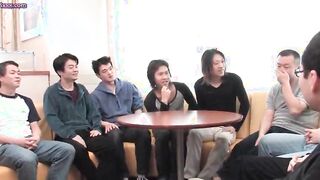 Asian gets dildoed and anally fucked