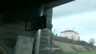 Cutie mistaking the gear with a big phallus