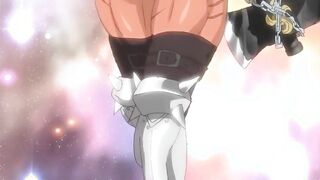 Anime tramp gets massive boobs fucked