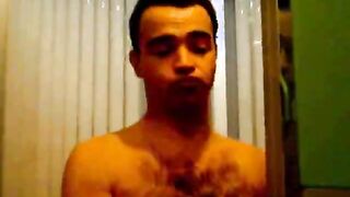 Curvaceous brunette amateur wife Dasha sucking her husband Max's big wang in solarium