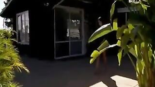 Hot Slut Tanning And Fingering