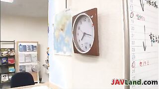 Squirting Milk In An Office