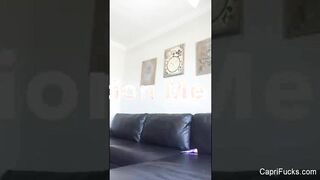 Capri's self shot video
