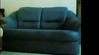 Malaysian Couple On The Couch