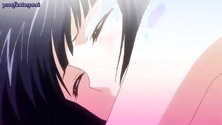 Big jugged hentai seductress gets laid