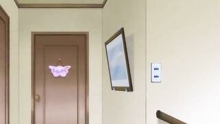 Lusty anime cutie masturbating her starved pussy