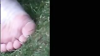 Voyeur Films Feet At The Pool