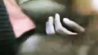 Arab Giving Her Boyfriend A Blowjob