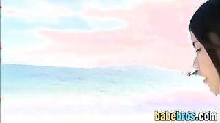 Pretty Asian Girl In A Bikini