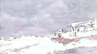 Asian Cutie Sucks Cock On A Boat