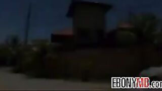 Thick Ebony Cutie Fucked Hard