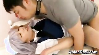 Asian Doing Cosplay And Fucking