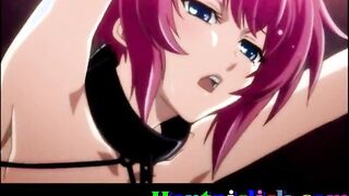 Cute hentai gay slave asshole fucked n cummed