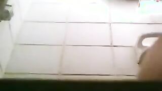 Spy Cam Watches Latina Shower