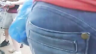 Teen At The Grocery Store