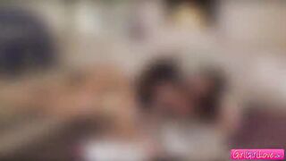 Horny geek Shyla and Capri eating each pussies until they cum