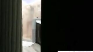 Voyeur Watches This Chick Shower