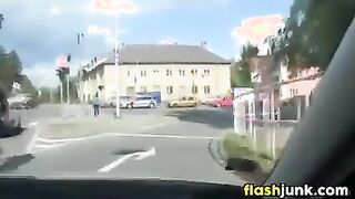 Topless Tattooed Motorcycle Chick