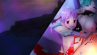 Cute hentai shemale hardcore sex fucking fun