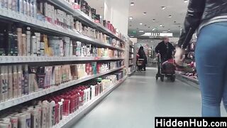 Girl With A Good Ass At The Store