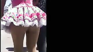Upskirts Of These Beautiful Dancers