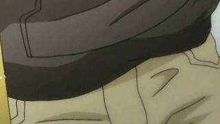 Lascive anime wife masturbating