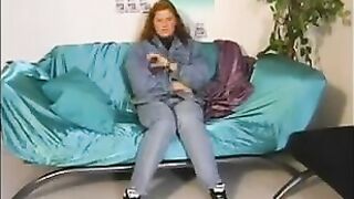 Ugly Redhead Teen Gets Naked