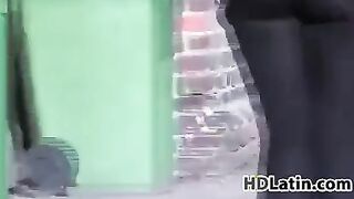 Seeing Panties Through Leggings