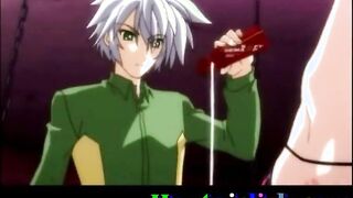 Captive anime gay slave hot fucked and cummed