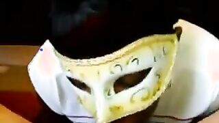 Masked Slut Wants To Swallow Cock
