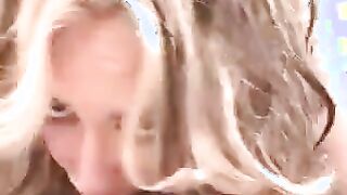 Sexy Tattooed Slut Sucks Cock