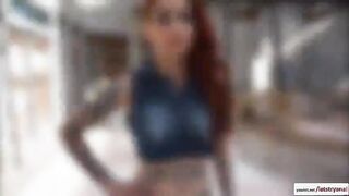 An intense anal sex in a deserted lot with Sheena Rose