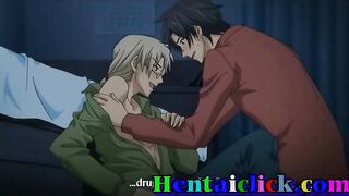 Hot sexy hentai gay hot jerking fun at night