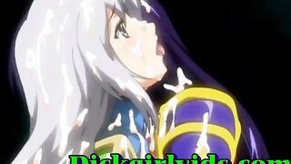 Juicy hentai shemale hardcore fucked n cummed