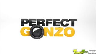 Tamed Teens Caged cutie let out for fucking and cum feed