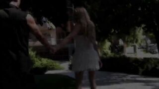 Shemale Paris gets fucked on lovely butt in hardcore anal sex