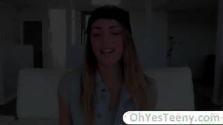 Pretty babe Jenna in multiple orgasms fucking a big cock guy