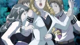 Horny hentai shemale lady hardcore fucked