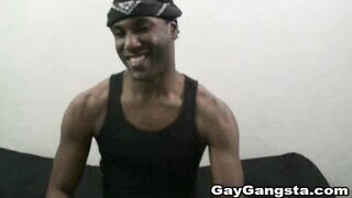 Black Cock Gay Gangster Nasty Masturbate