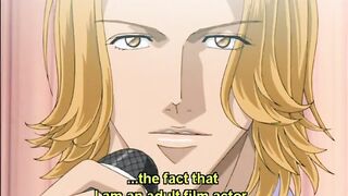 Muscular hentai gay couple hardcore anal sex