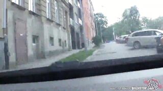 Bitch STOP - Horny nympho gets fucked outdoors 