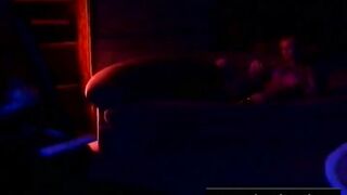 Femdom Katja performs public anal humiliation