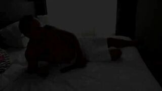 Hot shemale Candy goes for another hardcore ass pounding fuck