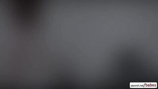 Hot Chanel Preston laid back on the table for some intense fuck