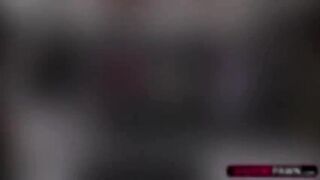 Attractive and blonde woman walks in to sell puppies gets fucked