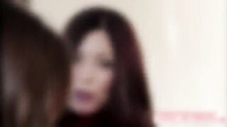 Slutty babes Samantha n Magdalene fuck wildly at the poolside until they orgasm