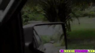 Redhead and hot Anne Lee gets picked up and fucked by stranger