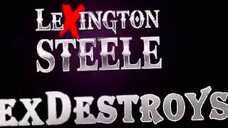 Lustful and hot Vyxen Steel gets her holes fucked by Lexington Steele