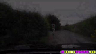 Busty and brunette Harmony Reign gets hammered by a stranger