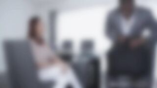 Hot babe Susana fucks the at the office passionately